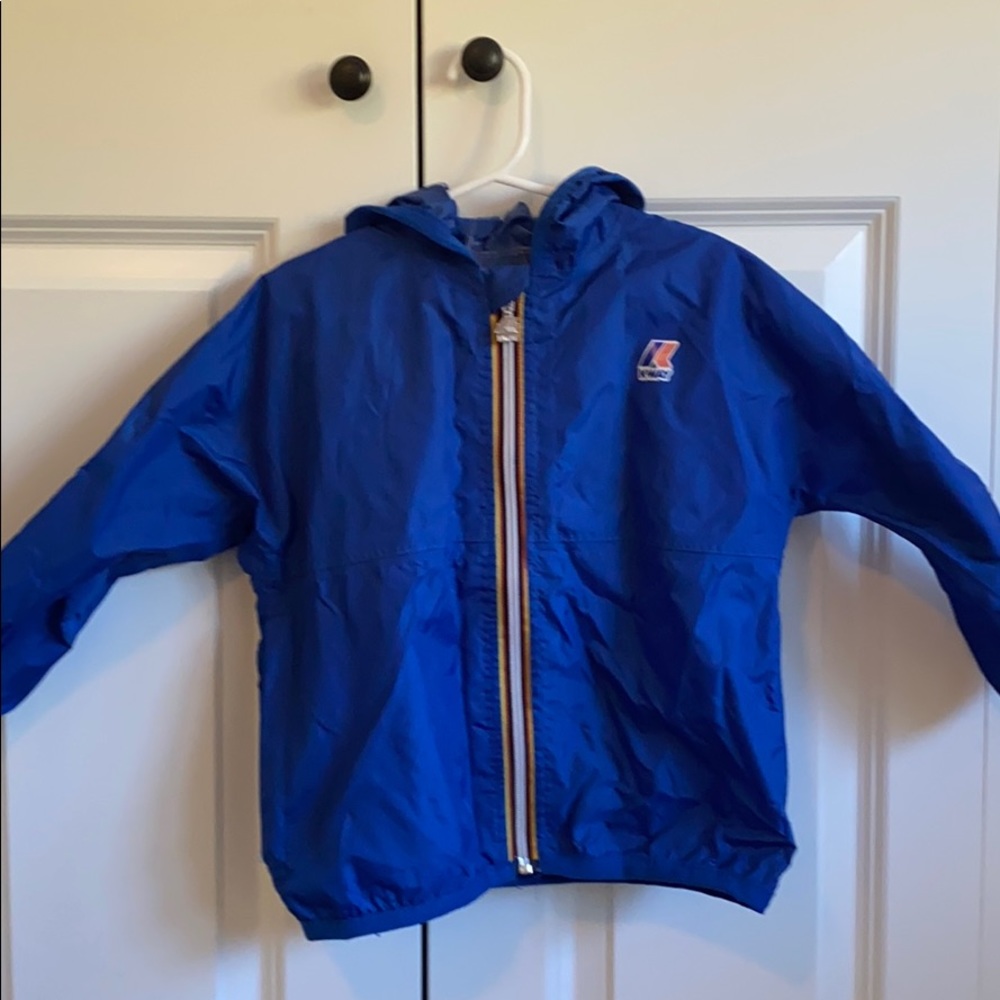 K-Way Full Zip Jacket Blue Royal Size 3Y